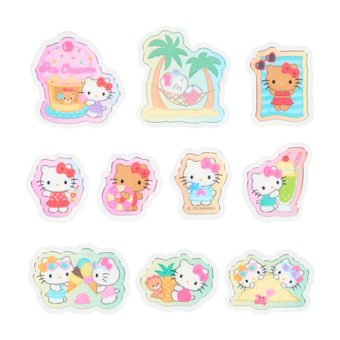 Japan Sanrio - Hello Kitty Summer Stickers