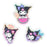 Japan Sanrio - Kuromi Summer Stickers