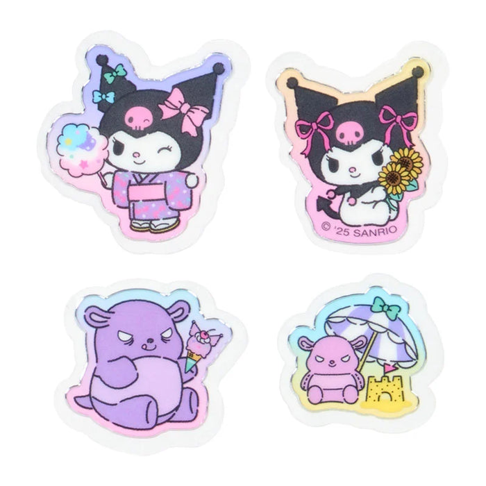 Japan Sanrio - Kuromi Summer Stickers