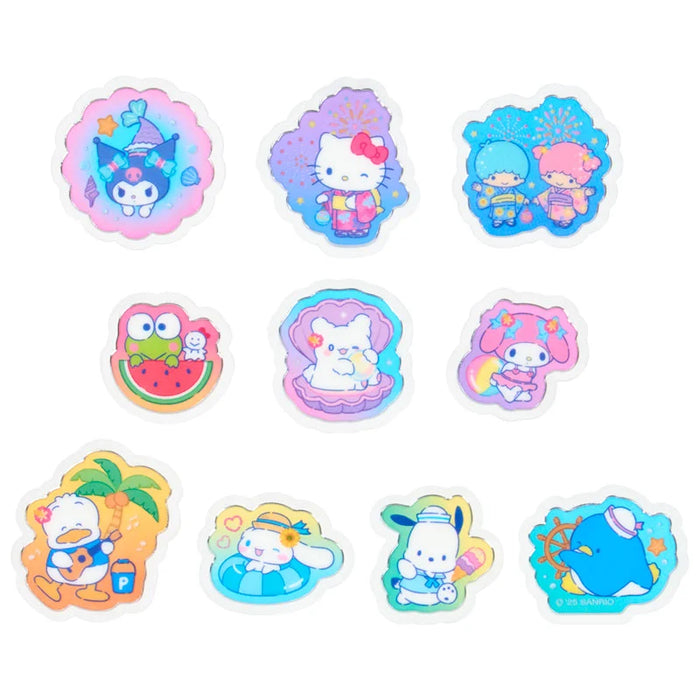 Japan Sanrio - Sanrio Characters Summer Stickers