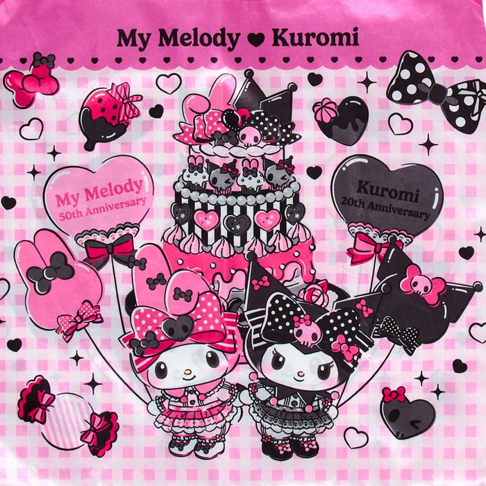 Japan Sanrio - My Melody & Kuromi Satin Eco Bag
