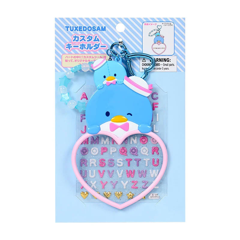 Japan Sanrio - Tuxedo Sam Custom Keychain (Character Grand Prize 2nd Edition I Love Me Series PART 1)