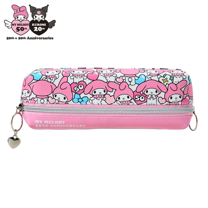 Japan Sanrio - My Melody & Kuromi 2-Rooms Pen Case
