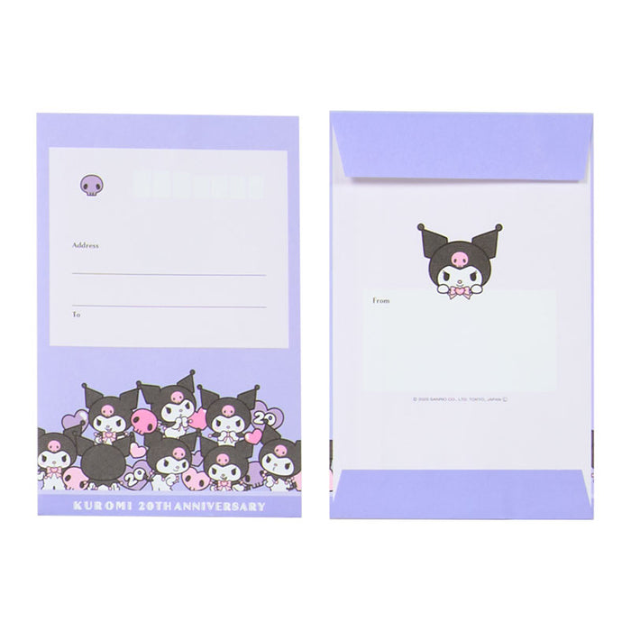 Japan Sanrio - My Melody & Kuromi My Select Letter (Happy Anniversary)