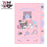 Japan Sanrio - My Melody & Kuromi A4 clear file with 5 pockets (Angel)