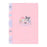 Japan Sanrio - My Melody & Kuromi A4 clear file with 5 pockets (Angel)