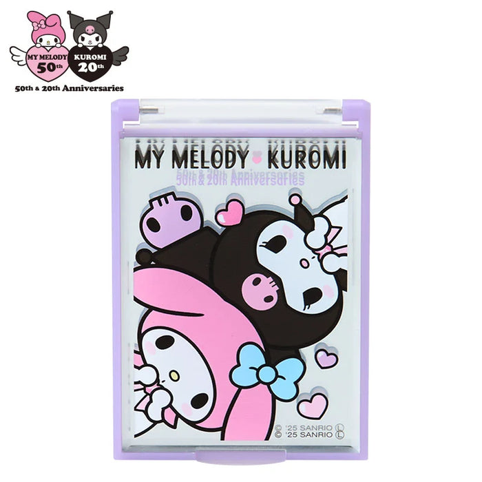 Japan Sanrio - My Melody & Kuromi Mirror (Happy Anniversary)