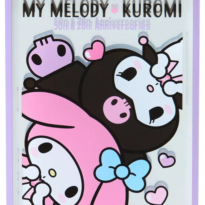 Japan Sanrio - My Melody & Kuromi Mirror (Happy Anniversary)
