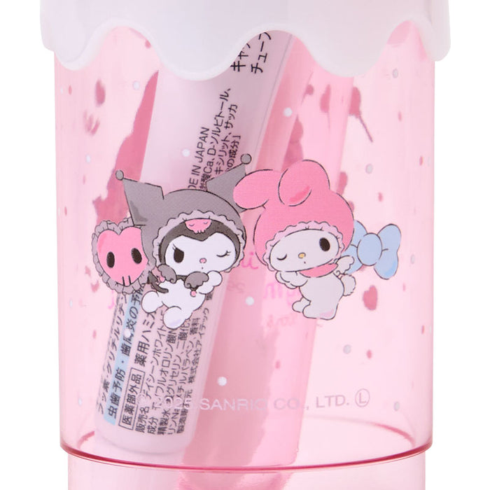 Japan Sanrio - My Melody & Kuromi Milk Bottle-Shaped Toothbrush Set (Angel)
