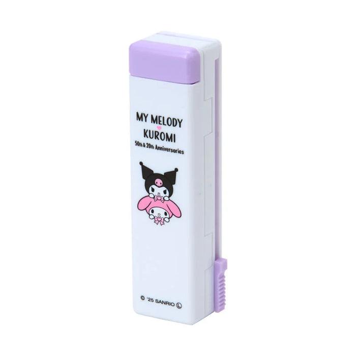 Japan Sanrio - My Melody & Kuromi 3IN1 Comb (Happy Anniversary)