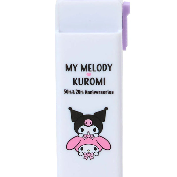 Japan Sanrio - My Melody & Kuromi 3IN1 Comb (Happy Anniversary)