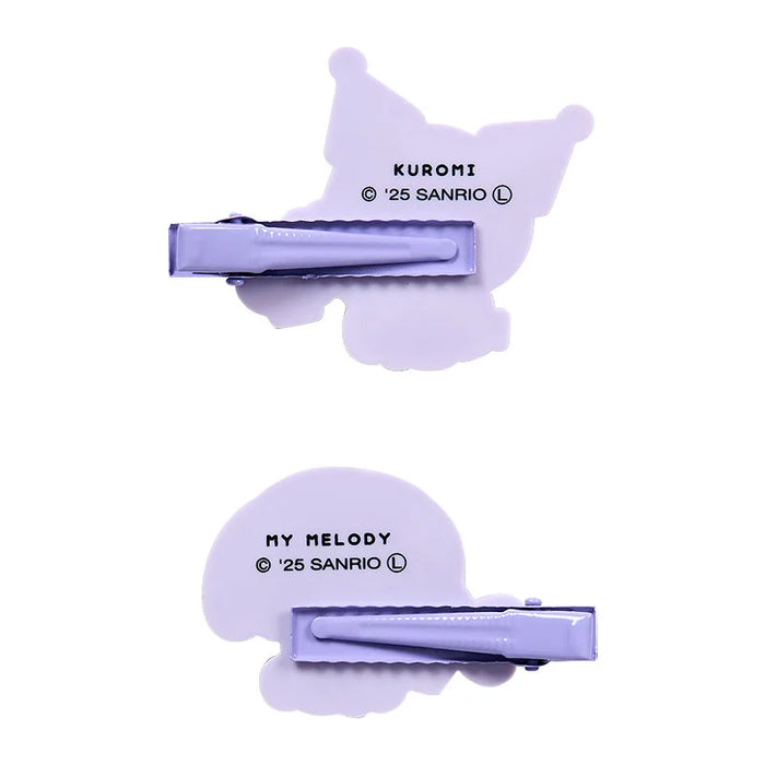 Japan Sanrio - My Melody & Kuromi Multi Clip (Happy Anniversary)