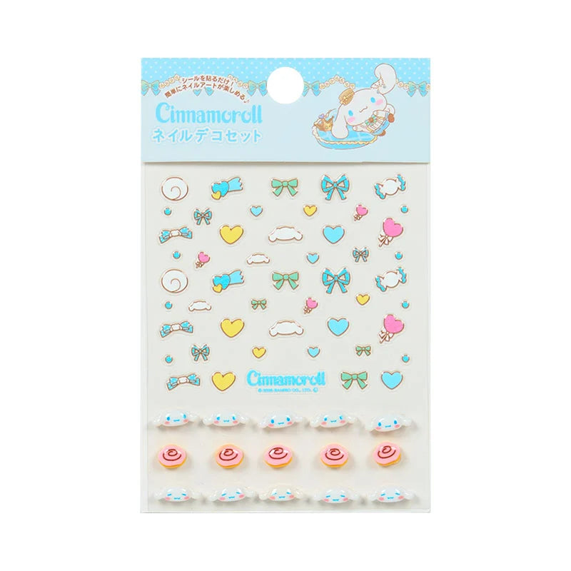 Japan Sanrio - Cinnamoroll Nail Deco Set