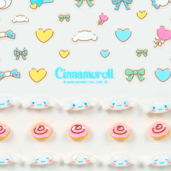 Japan Sanrio - Cinnamoroll Nail Deco Set