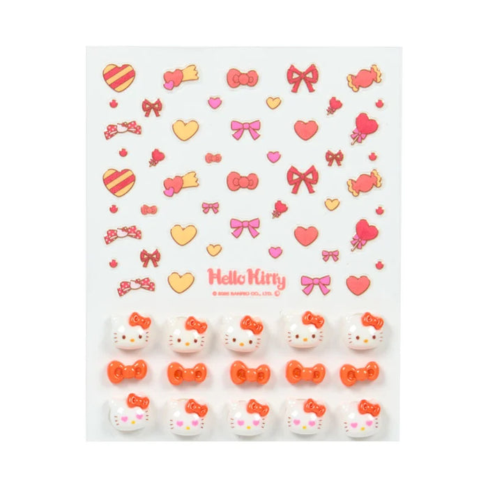 Japan Sanrio - Hello Kitty Nail Deco Set