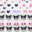 Japan Sanrio - Kuromi Nail Deco Set