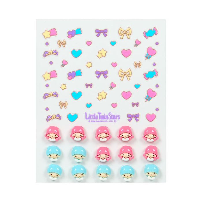 Japan Sanrio - Little Twin Stars Nail Deco Set