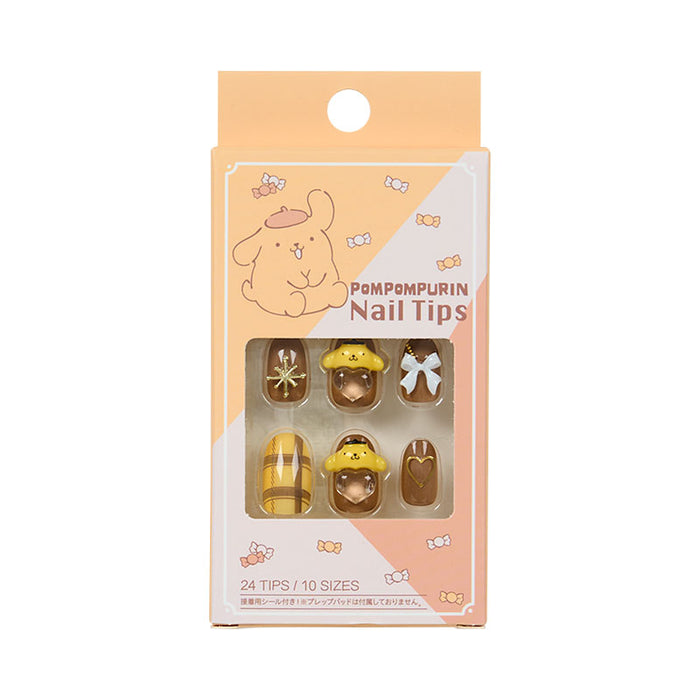 Japan Sanrio - Pompompurin Nail Tips