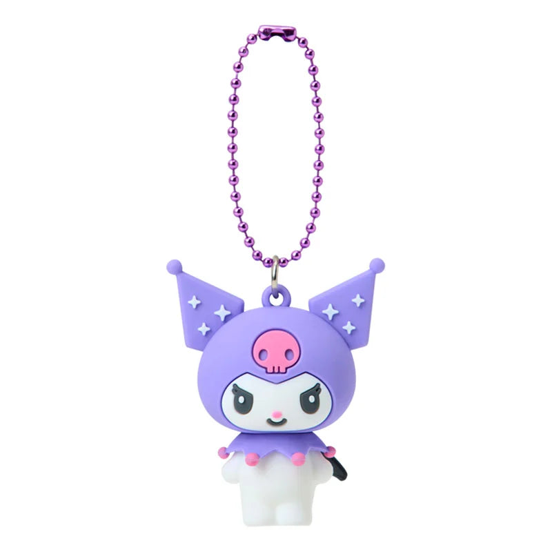 Japan Sanrio - Kuromi Mascot Holder (Angel) Color Purple