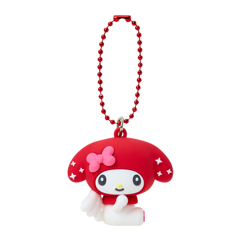 Japan Sanrio - My Melody Mascot Holder (Angel) Color Red