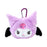 Japan Sanrio - Kuromi Face Mini Pouch Color: Purple