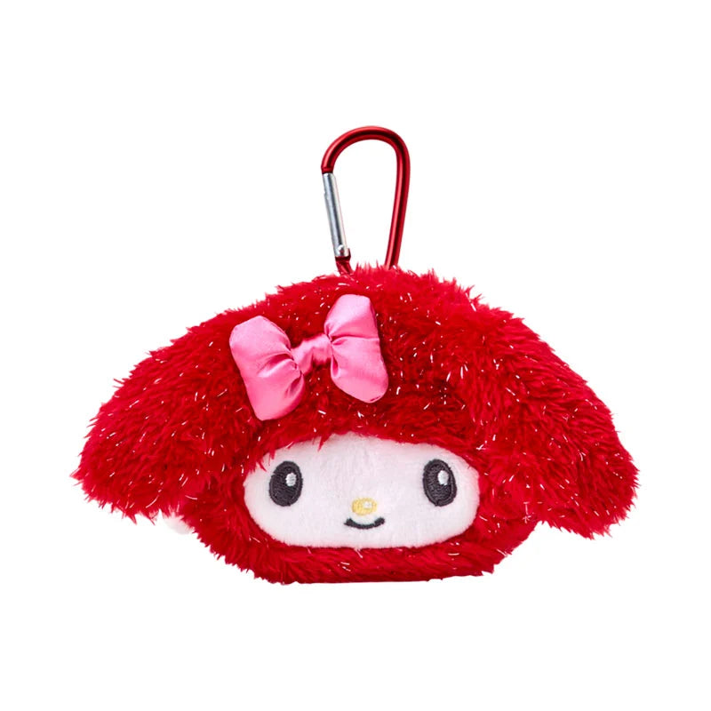 Japan Sanrio - My Melody Face Mini Pouch Color: Red