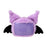 Japan Sanrio - Kuromi Face Pass Case (Angel) Color: Purple