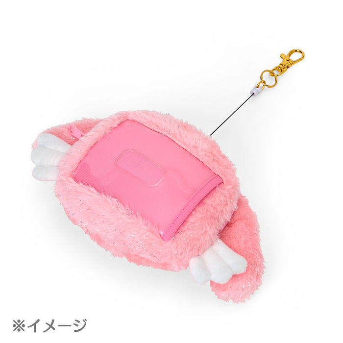 Japan Sanrio - Kuromi Face Pass Case (Angel) Color: Purple