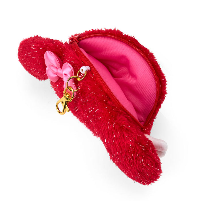 Japan Sanrio - My Melody Face Pass Case (Angel) Color: Red
