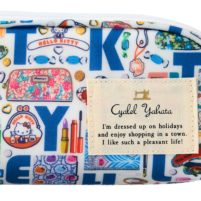 Japan Sanrio - Hello Kitty Zippered Glasses Case (ABC) Color: Blue