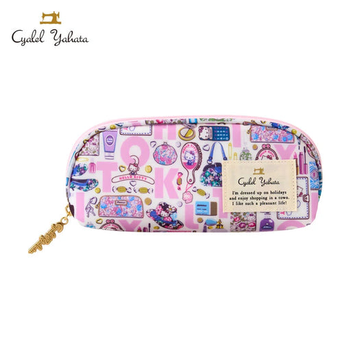 Japan Sanrio - Hello Kitty Zippered Glasses Case (ABC) Color: Pink