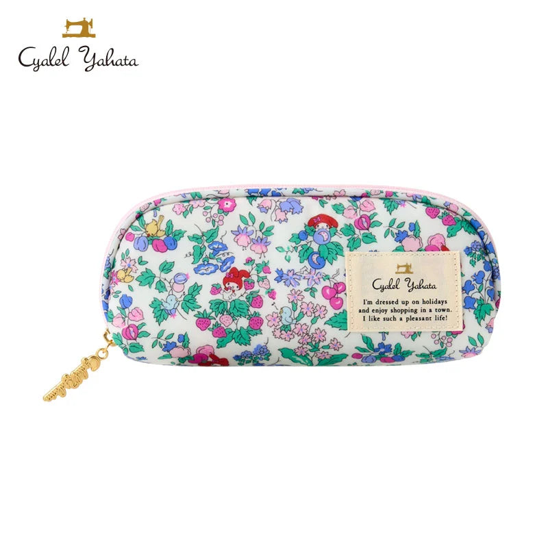 Japan Sanrio - My Melody Zippered Glasses Case (Flower) Color: White
