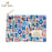 Japan Sanrio - Hello Kitty Liberty Fabrics Flat Pouch (ABC) Color: Blue
