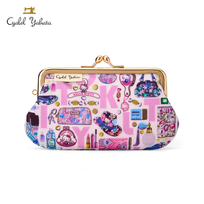 Japan Sanrio - Hello Kitty Liberty Fabrics Mini Purse Pouch (ABC) Color: Pink