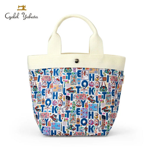 Japan Sanrio - Hello Kitty Liberty Fabrics Tote Bag S (ABC) Color: Blue