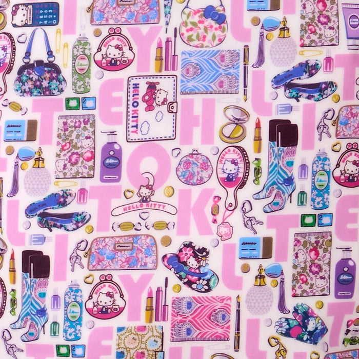 Japan Sanrio - Hello Kitty Liberty Fabrics Tote Bag S (ABC) Color: Pink
