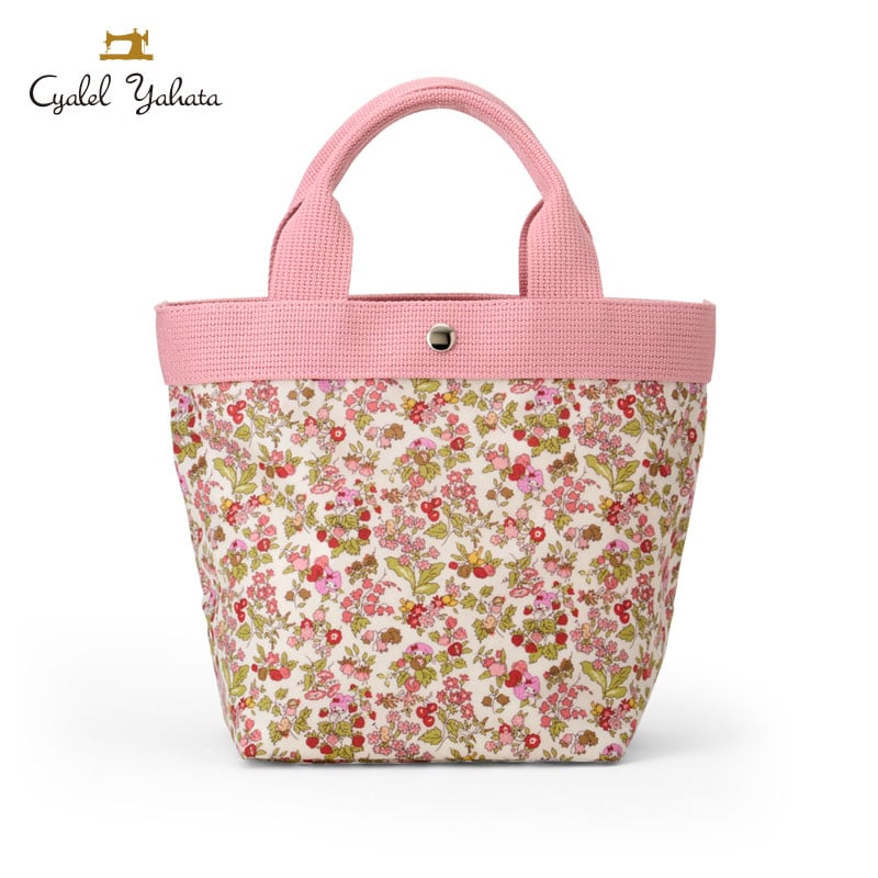 Japan Sanrio - My Melody Liberty Fabrics Tote Bag S (Flower) Color: Pink