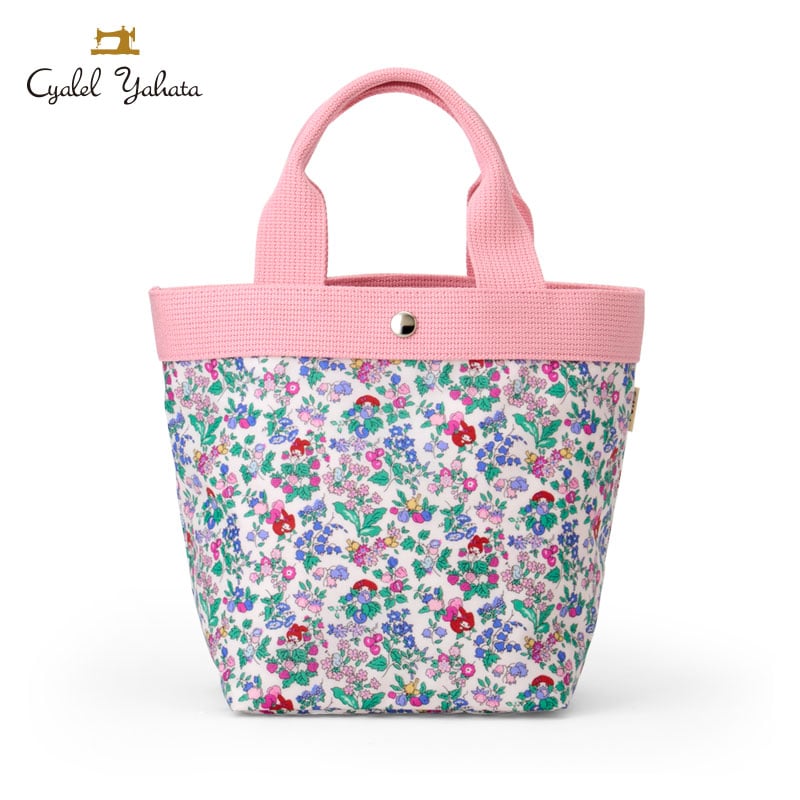 Japan Sanrio - My Melody Liberty Fabrics Tote Bag S (Flower) Color: White