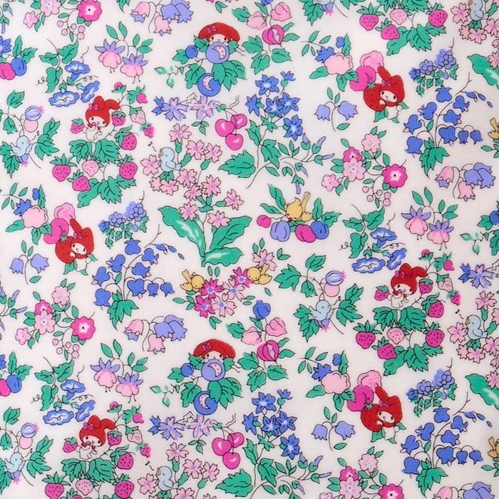 Japan Sanrio - My Melody Liberty Fabrics Tote Bag S (Flower) Color: White