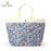 Japan Sanrio - Hello Kitty Liberty Fabrics Tote Bag L (ABC) Color: Blue