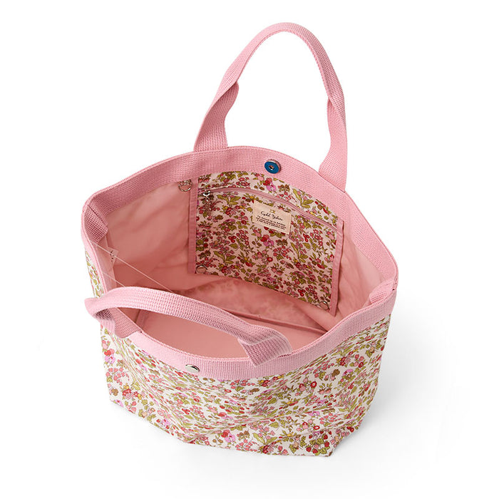 Japan Sanrio - My Melody Liberty Fabrics Tote Bag L (Flower) Color: Pink