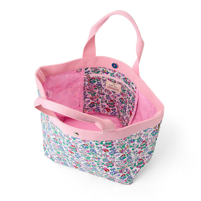 Japan Sanrio - My Melody Liberty Fabrics Tote Bag L (Flower) Color: White