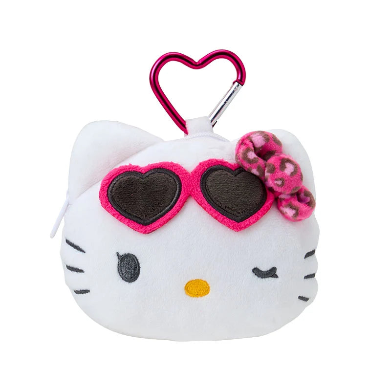 Japan Sanrio - Hello Kitty Mascot Holder with Carabiner (Leopard Print)