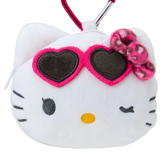 Japan Sanrio - Hello Kitty Mascot Holder with Carabiner (Leopard Print)