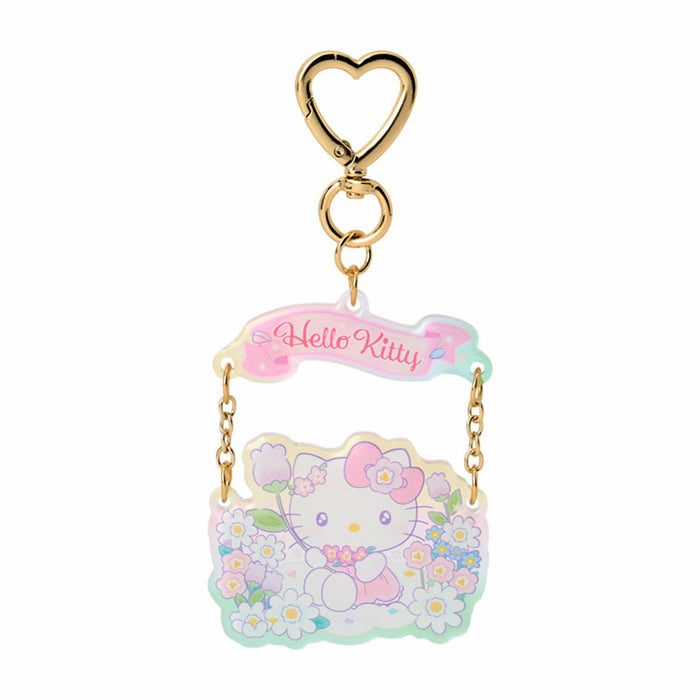 Japan Sanrio - Hello Kitty Acrylic Keychain (Everyone is the star! Exciting design)