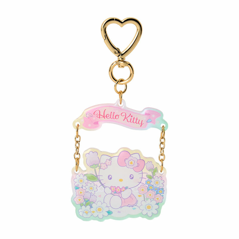 Japan Sanrio - Hello Kitty Acrylic Keychain (Everyone is the star! Exciting design)