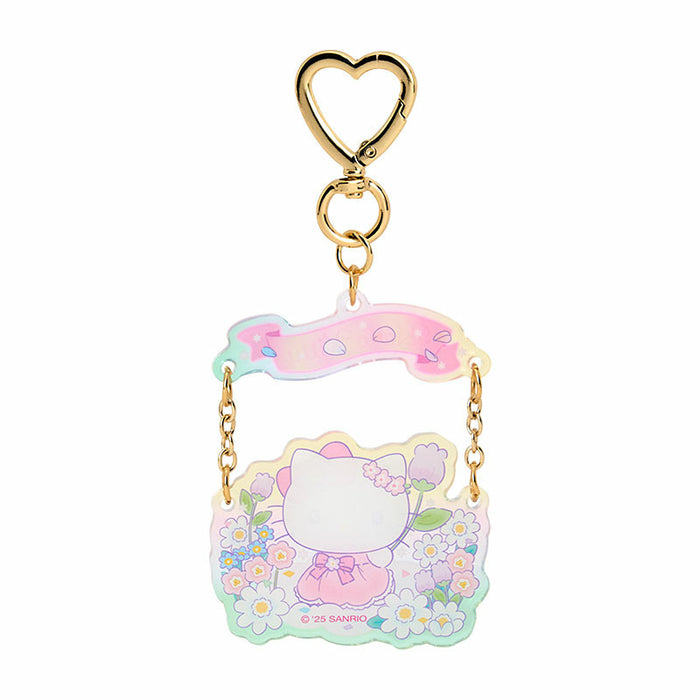 Japan Sanrio - Hello Kitty Acrylic Keychain (Everyone is the star! Exciting design)