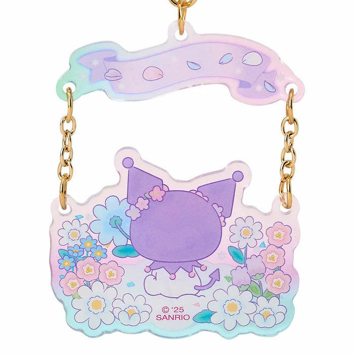 Japan Sanrio - Kuromi Acrylic Keychain (Everyone is the star! Exciting design)