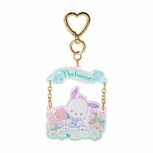 Japan Sanrio - Pochacco Acrylic Keychain (Everyone is the star! Exciting design)