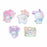 Japan Sanrio - Sanrio Characters Stickers (Everyone is the star! Exciting design)